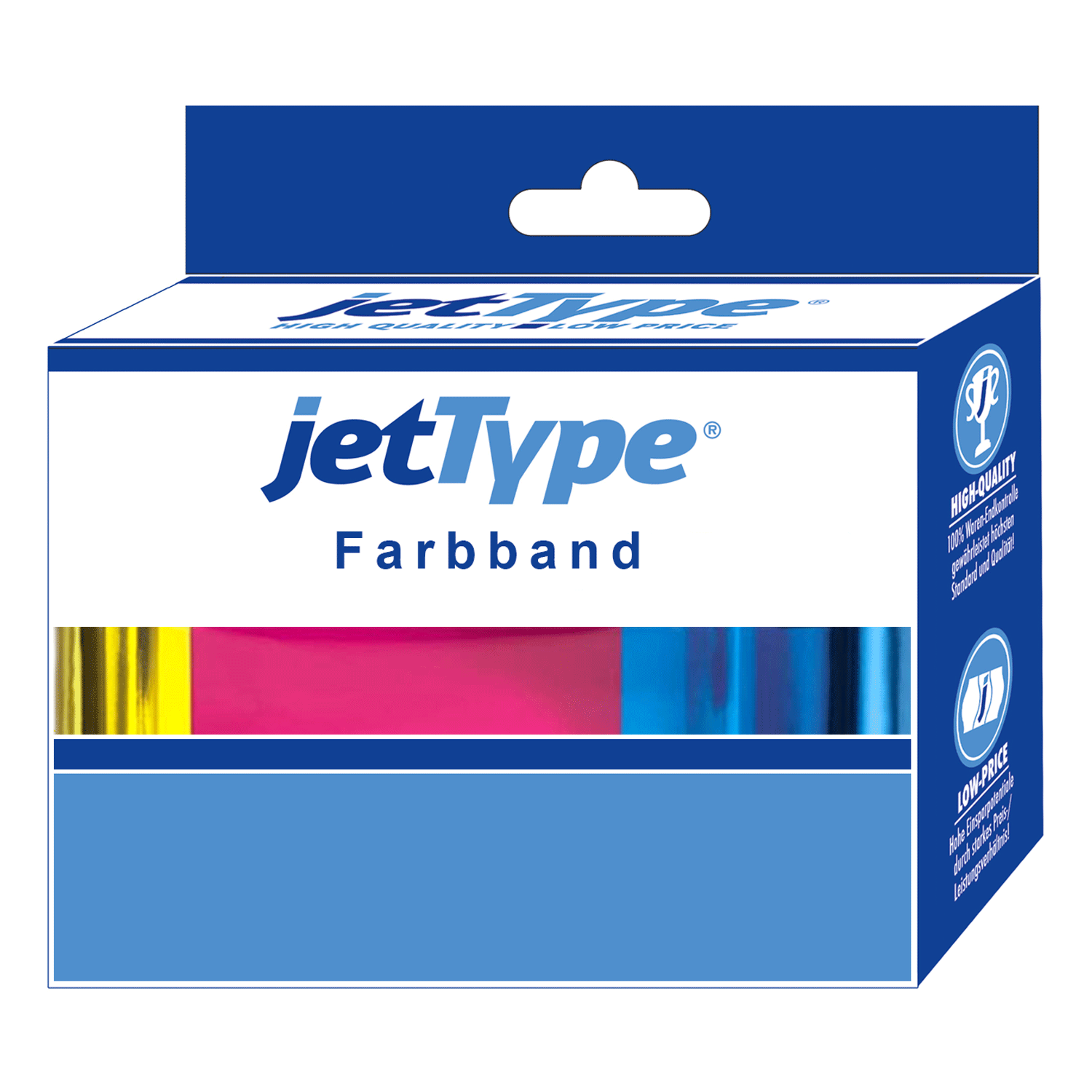 JetType Farbband kompatibel zu Olivetti B0375 Nylon schwarz 3,5 Mio Zeichen