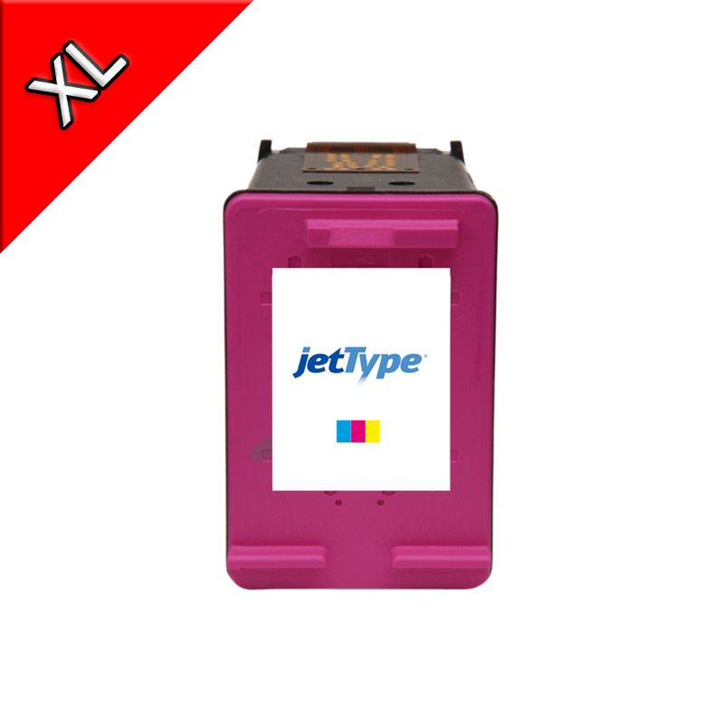 jetType Tinte kompatibel zu HP CH564EE 301XL color 330 Seiten 8 ml Große Füllmenge 1 Stück