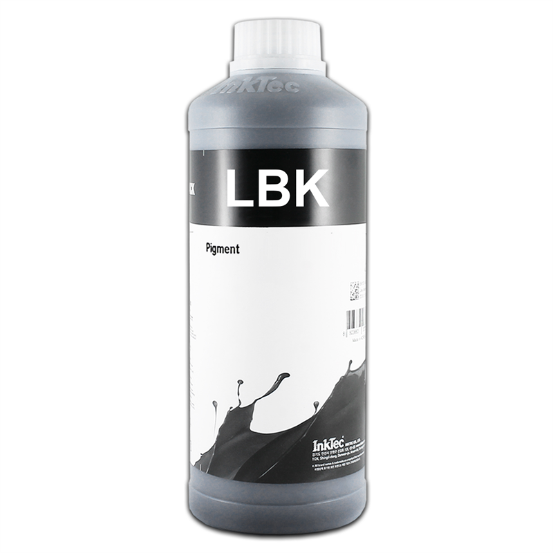 InkTec PowerChrome K3 EKI - Hell Hell Schwarz 1 Liter Flasche - Wasserbasierende Tinte