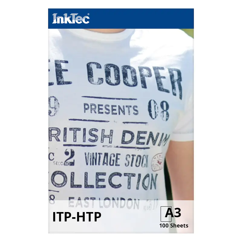 InkTec mattes Transferpapier DIN A3 105g g/m² schnelltrocknend 100 Blatt für Sublimationstinte