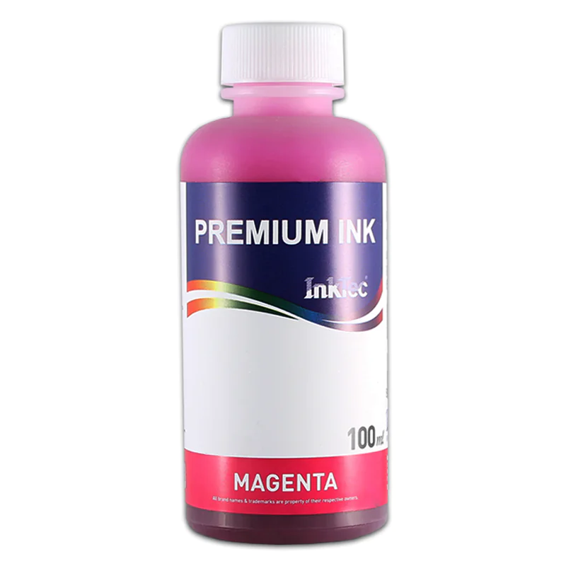 InkTec E0017 für Epson T6733/T6743 - Magenta 10 x 100 ml Flasche - Bulk Tinte Farbstofftinte