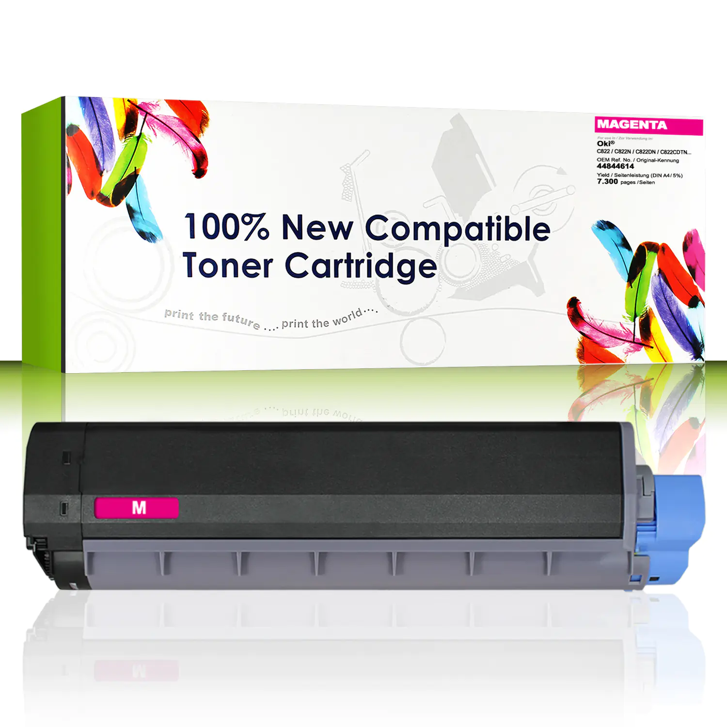 CartridgeWeb Toner kompatibel zu Oki 44844614 magenta 7.300 Seiten 1 Stüc
